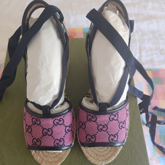 Gucci multicolor espadrilles - Picture 5 of 9